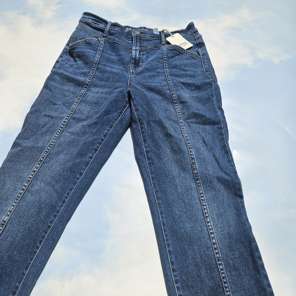 Blue Festival Jeans Trending Blue Demin Capris - Picture 4 of 16